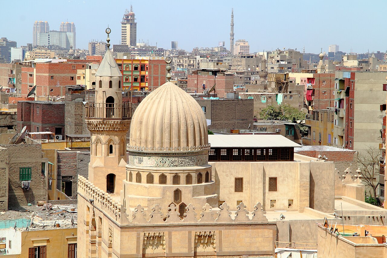 Historic Cairo rooftops near Aslam al-Silahdar